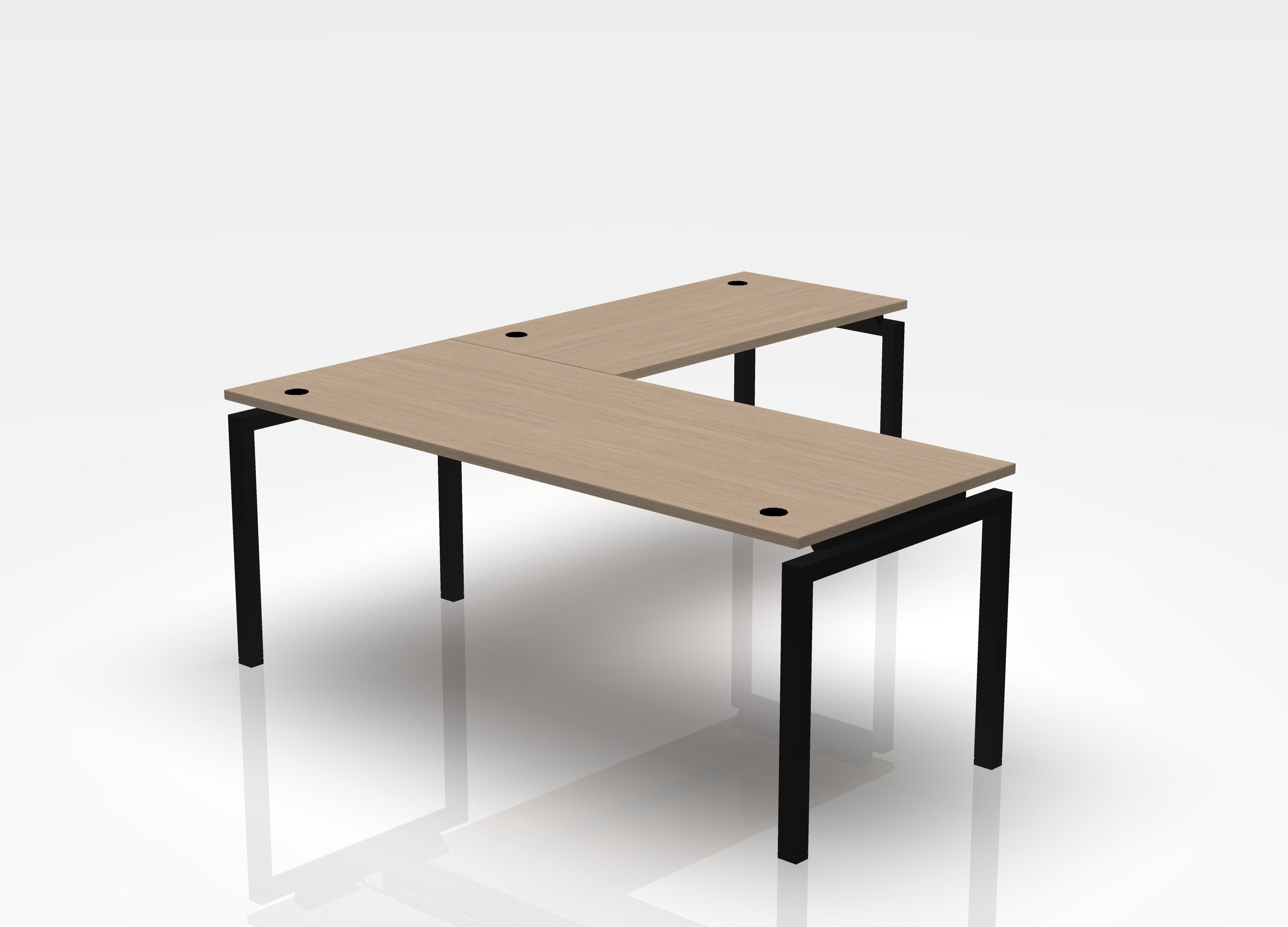 Blade Desk L-Shape - Right Return