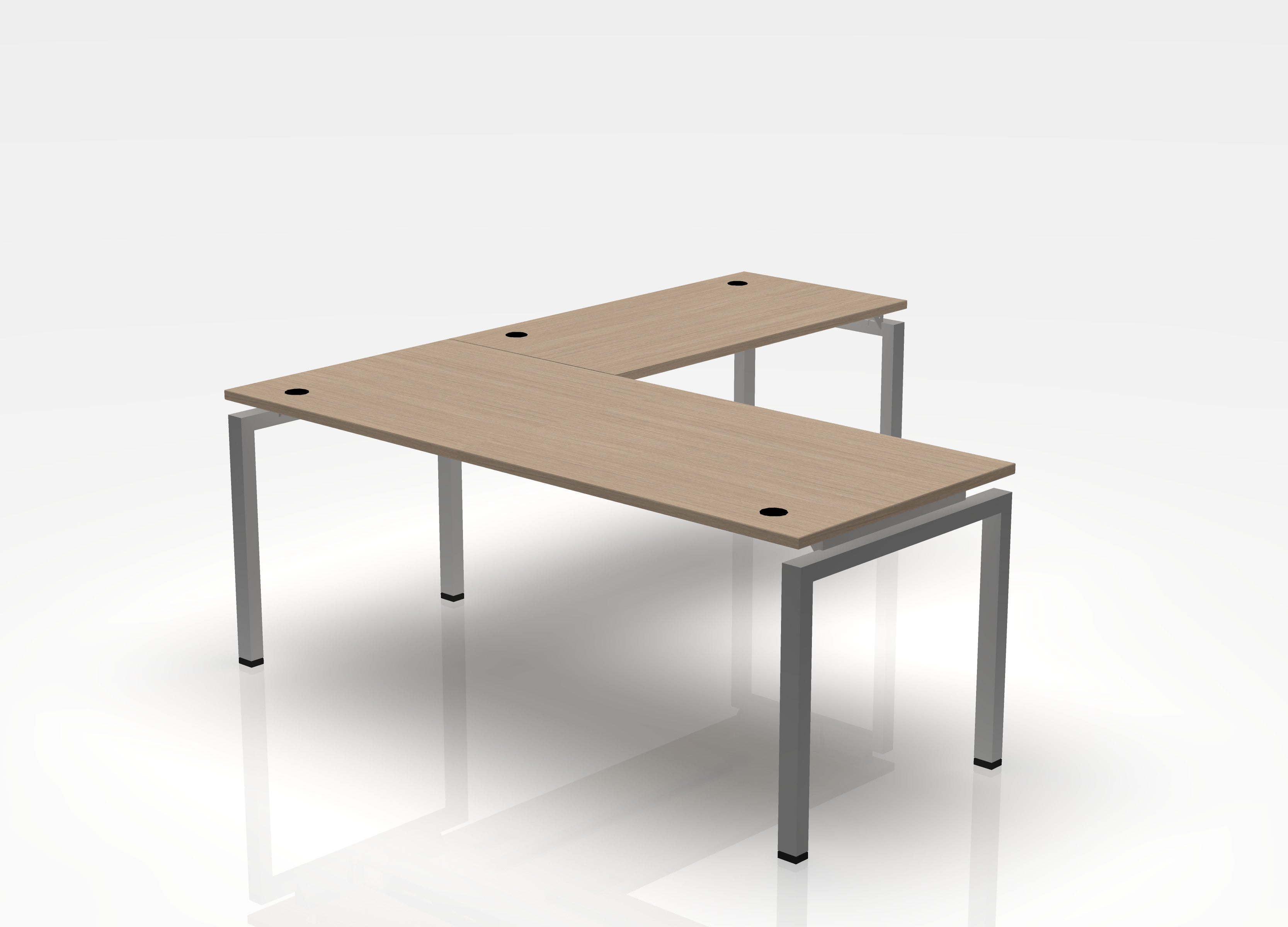 Blade Desk L-Shape - Left Return