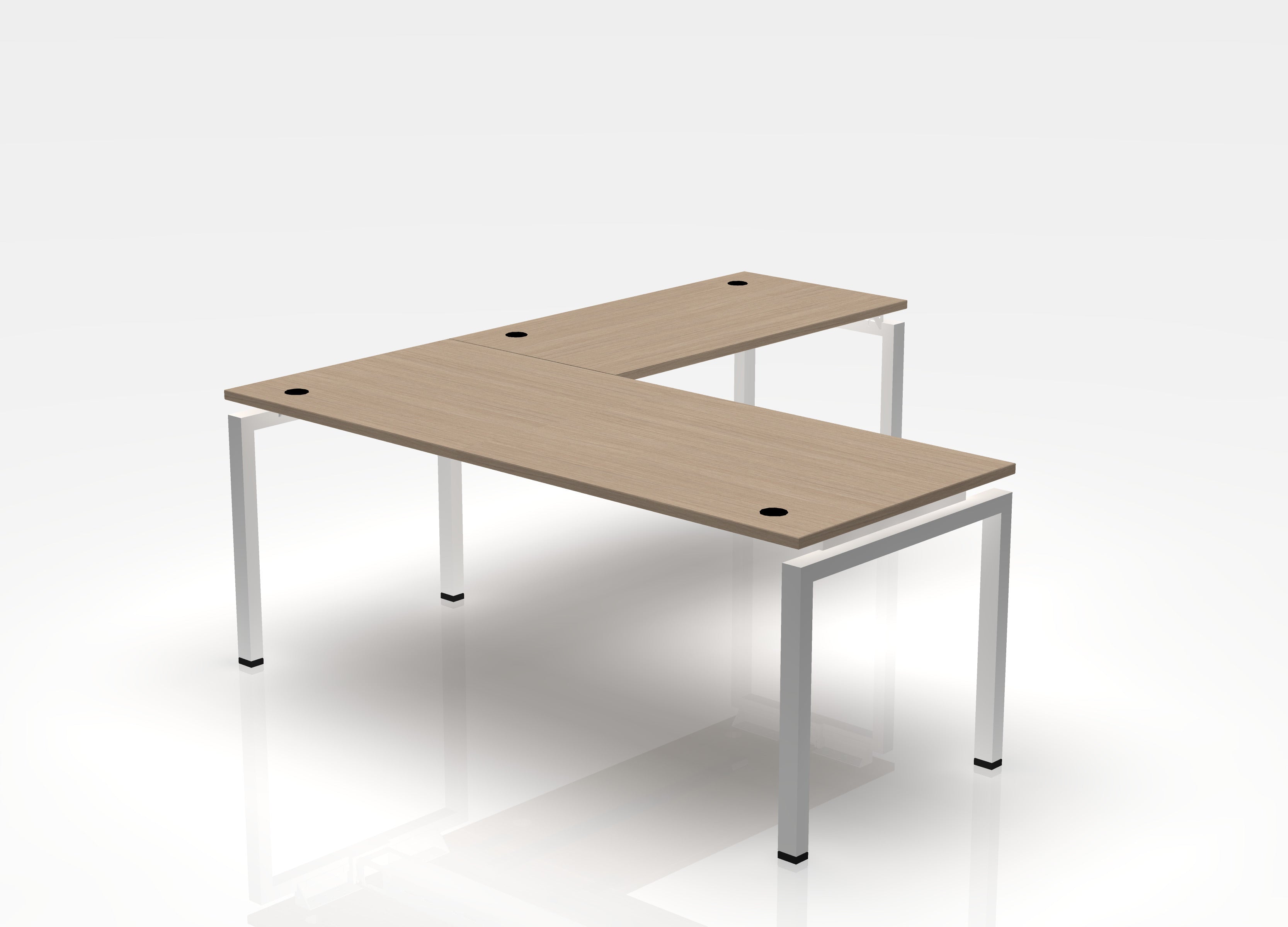 Blade Desk L-Shape - Right Return