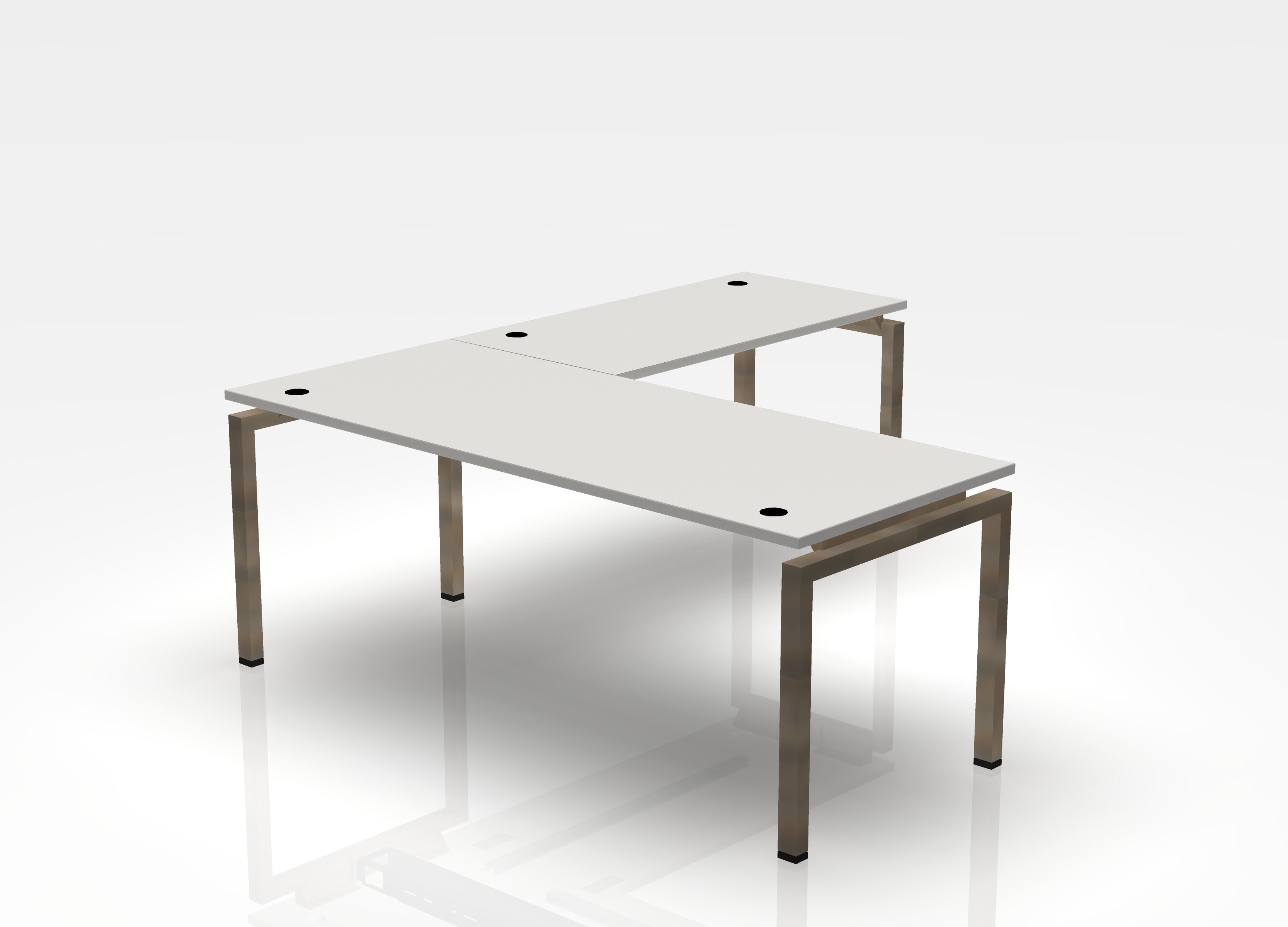 Blade Desk L-Shape - Left Return