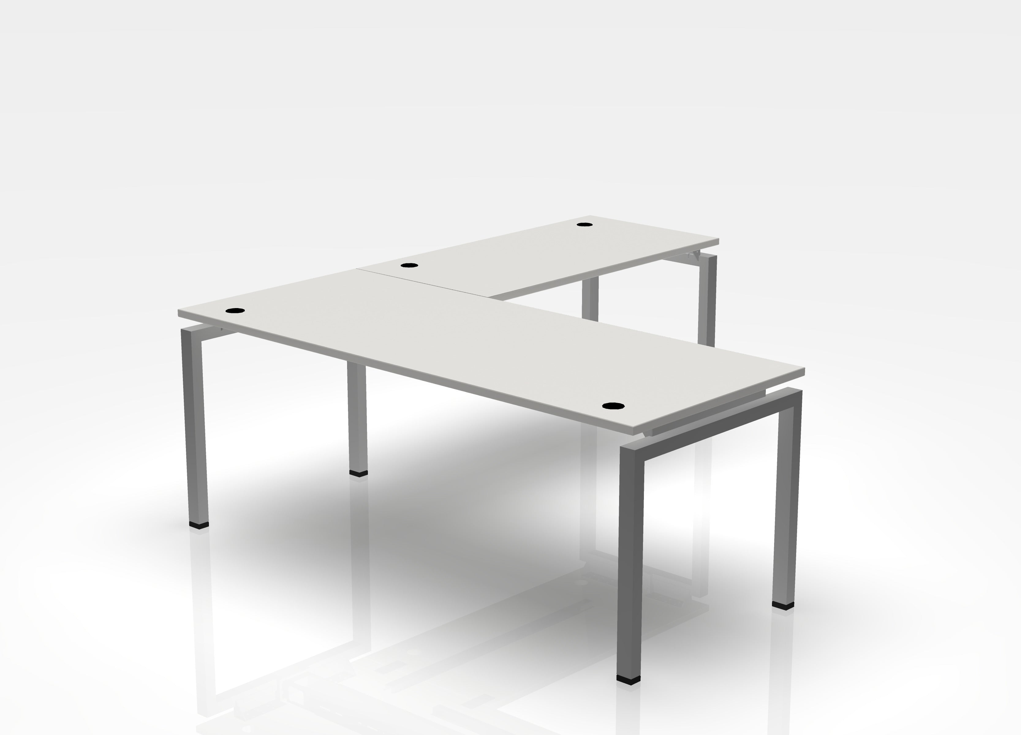 Blade Desk L-Shape - Right Return