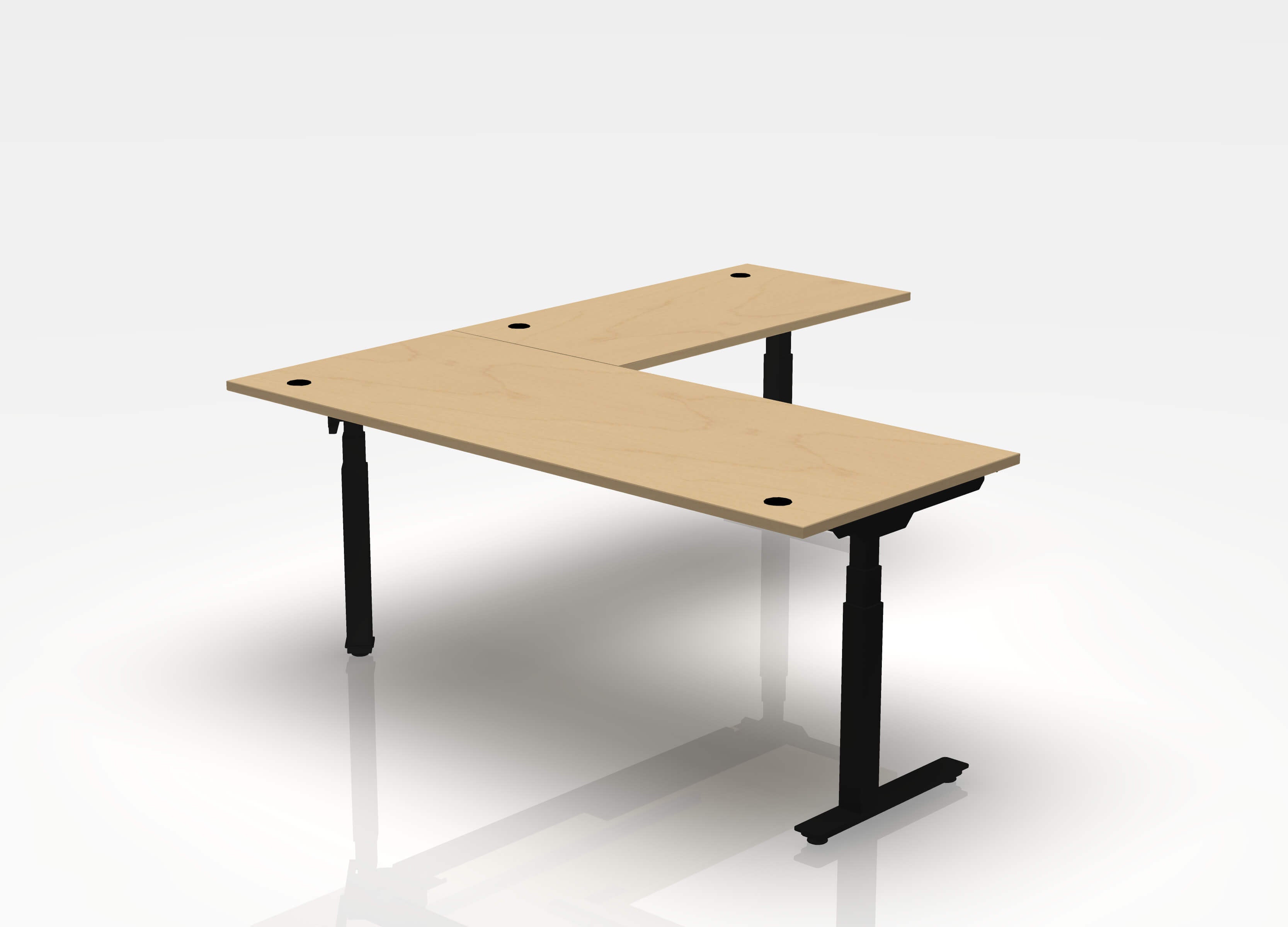 BOOST Workstation L-Shape - Left Return