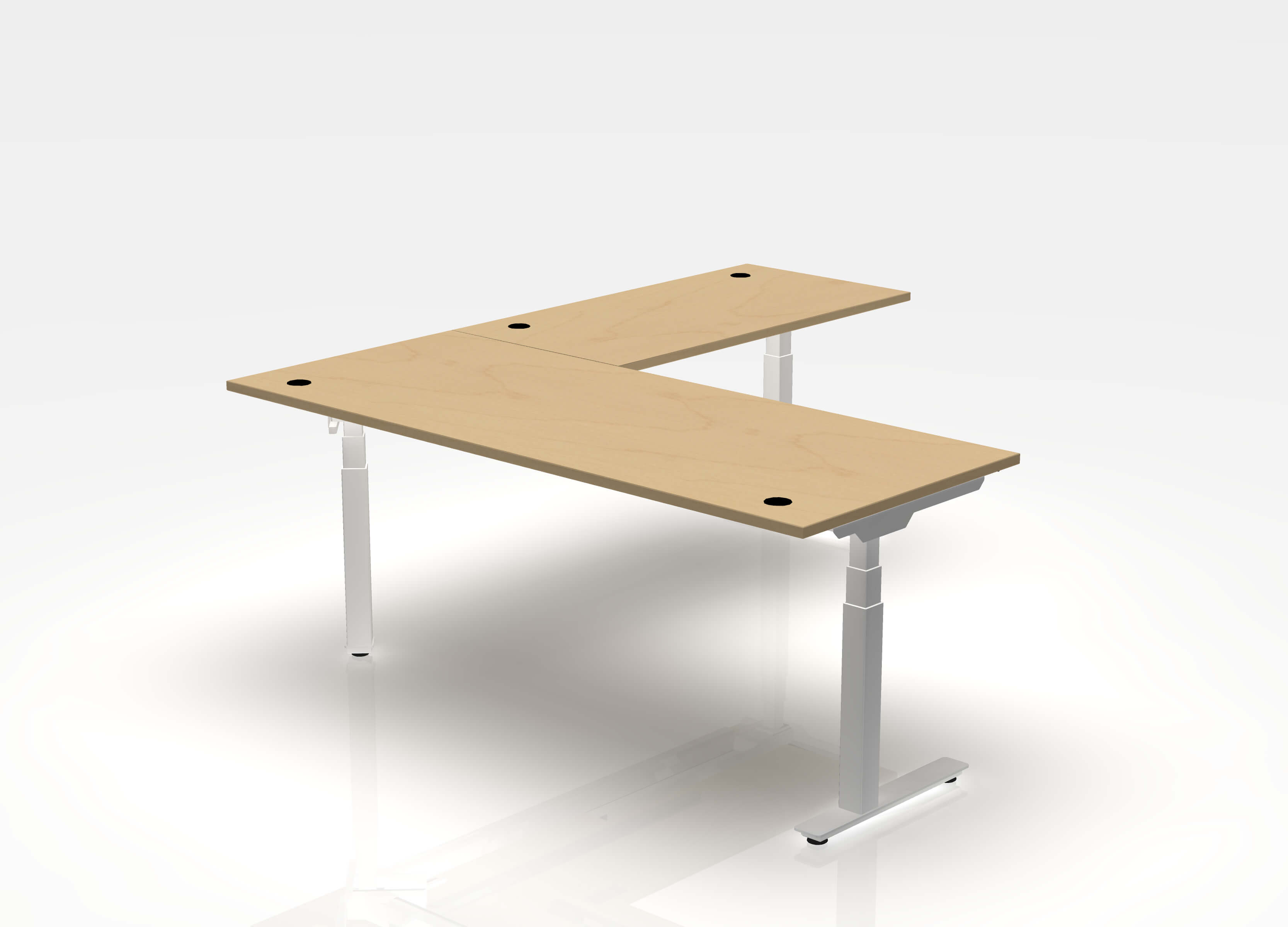 BOOST Workstation L-Shape - Left Return