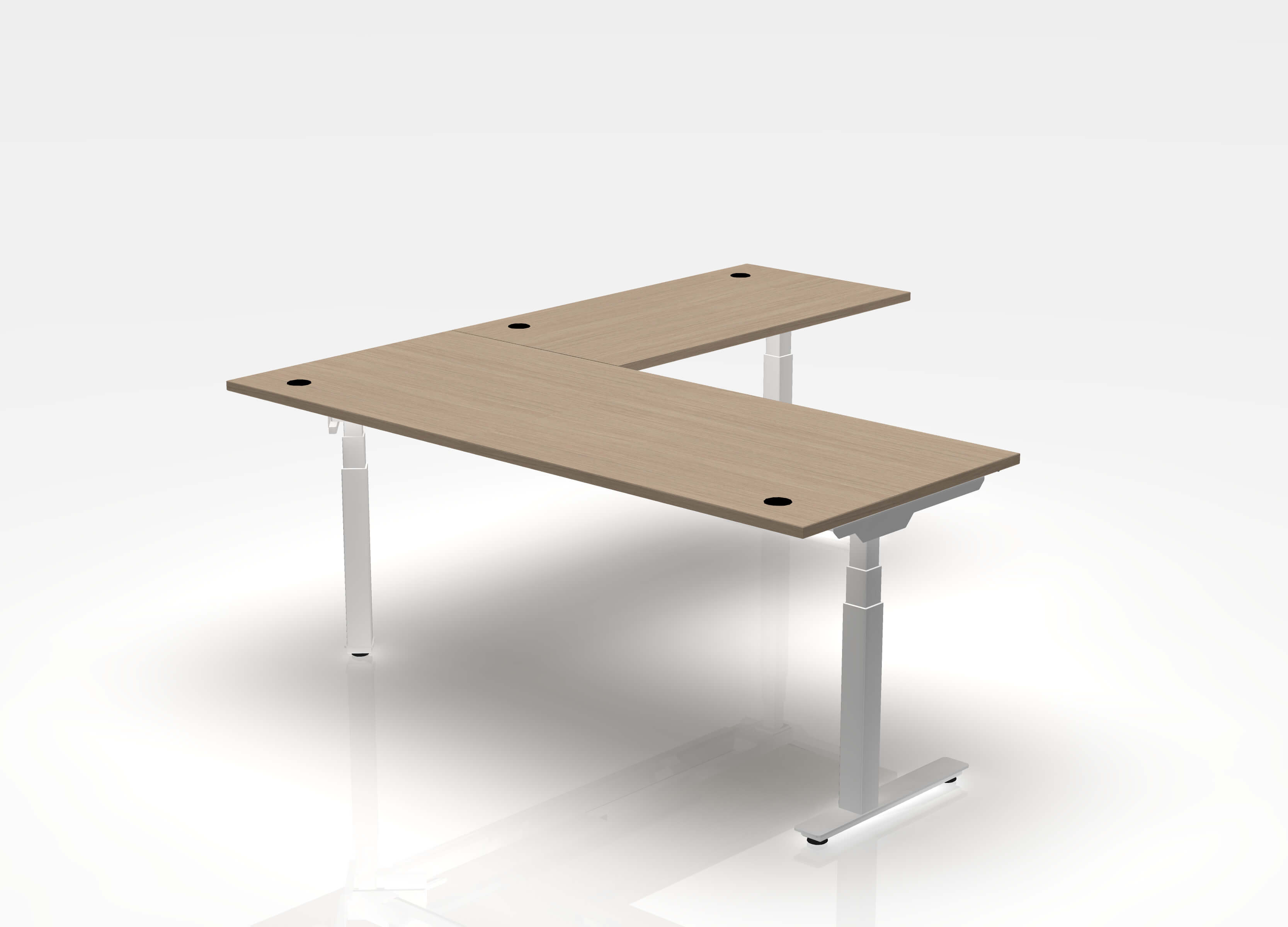 BOOST Workstation L-Shape - Left Return
