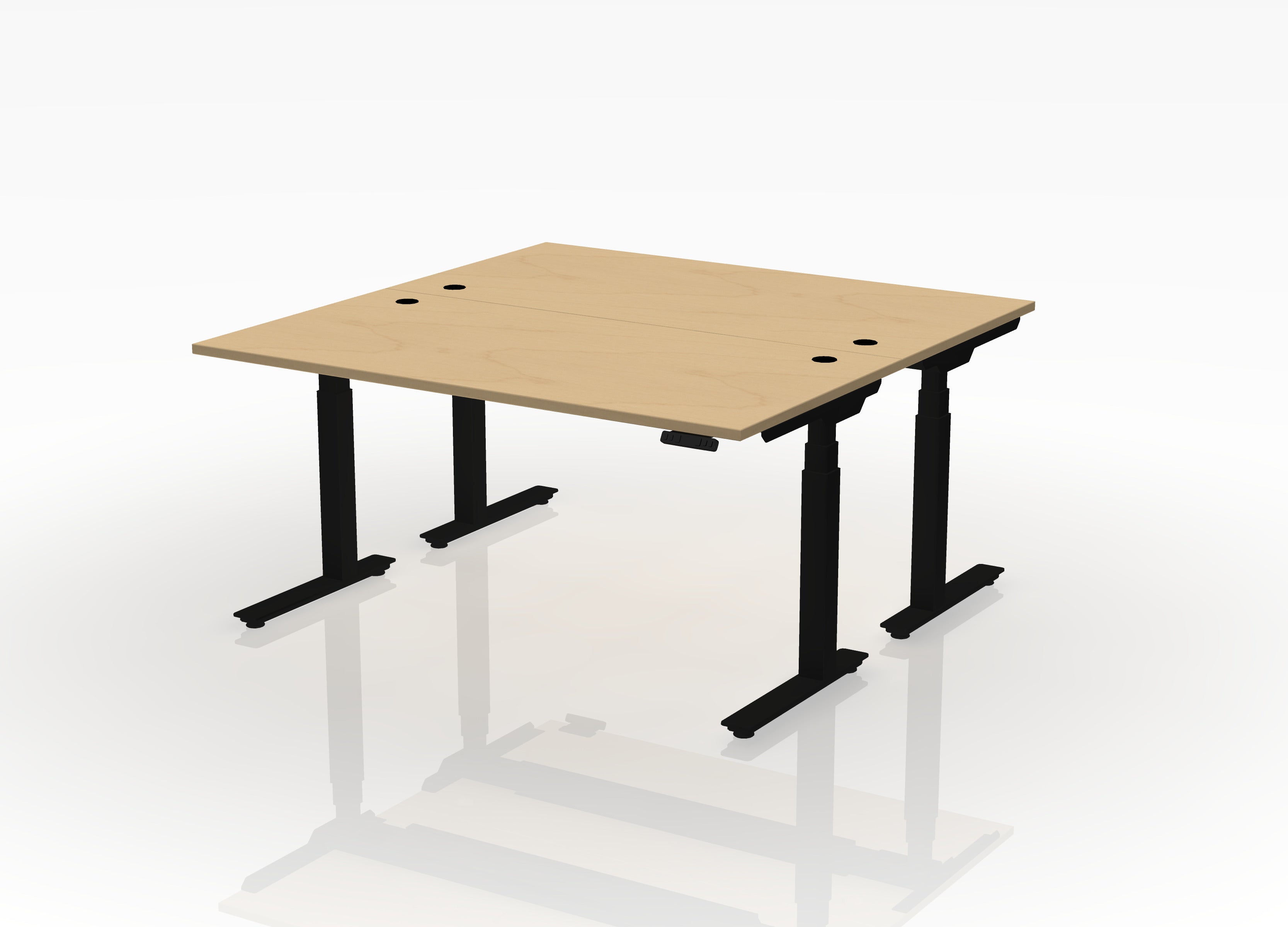 BOOST Workstation Straight (sit to stand) - Pod of 2