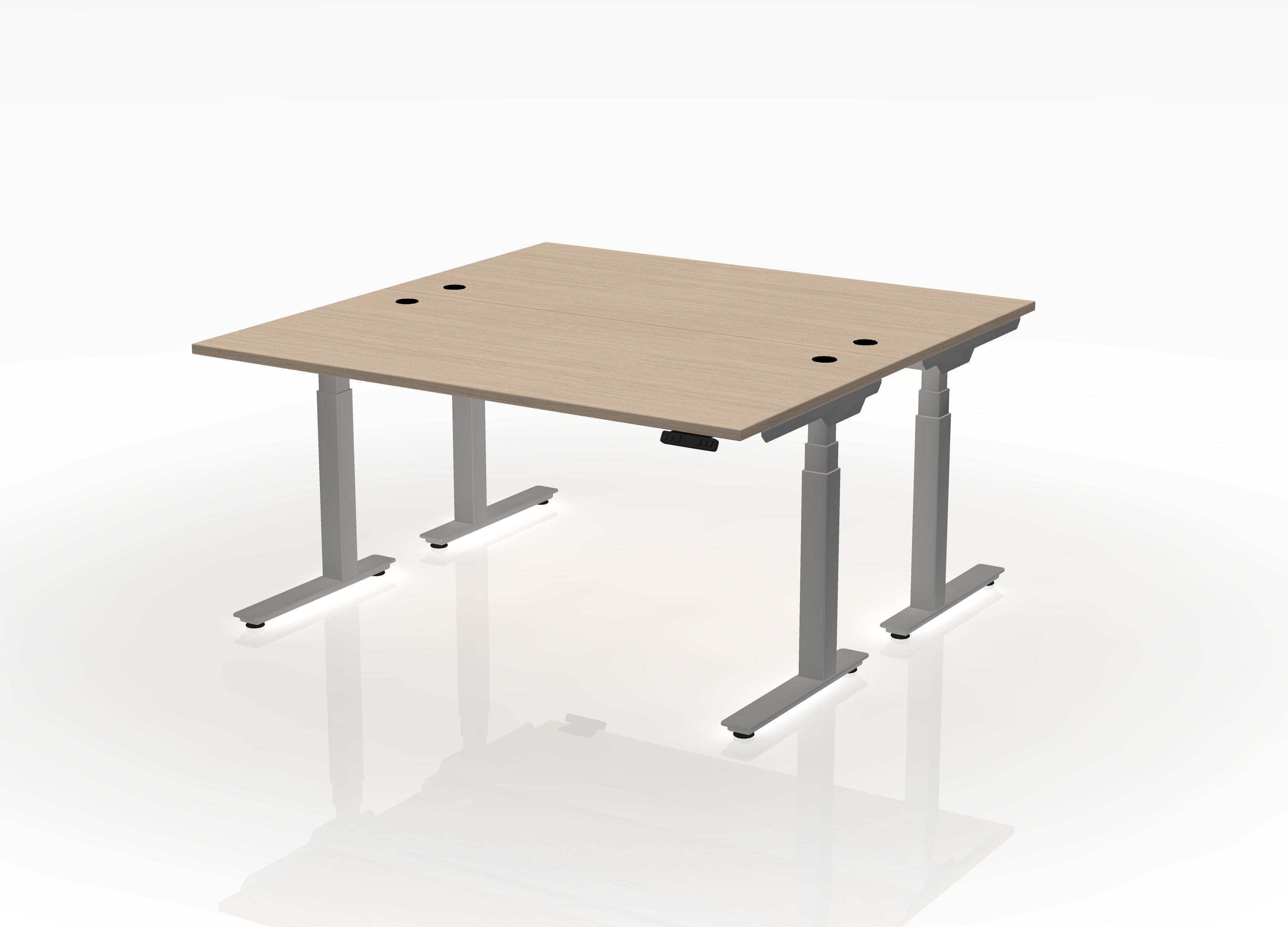 BOOST Workstation Straight (sit to stand) - Pod of 2