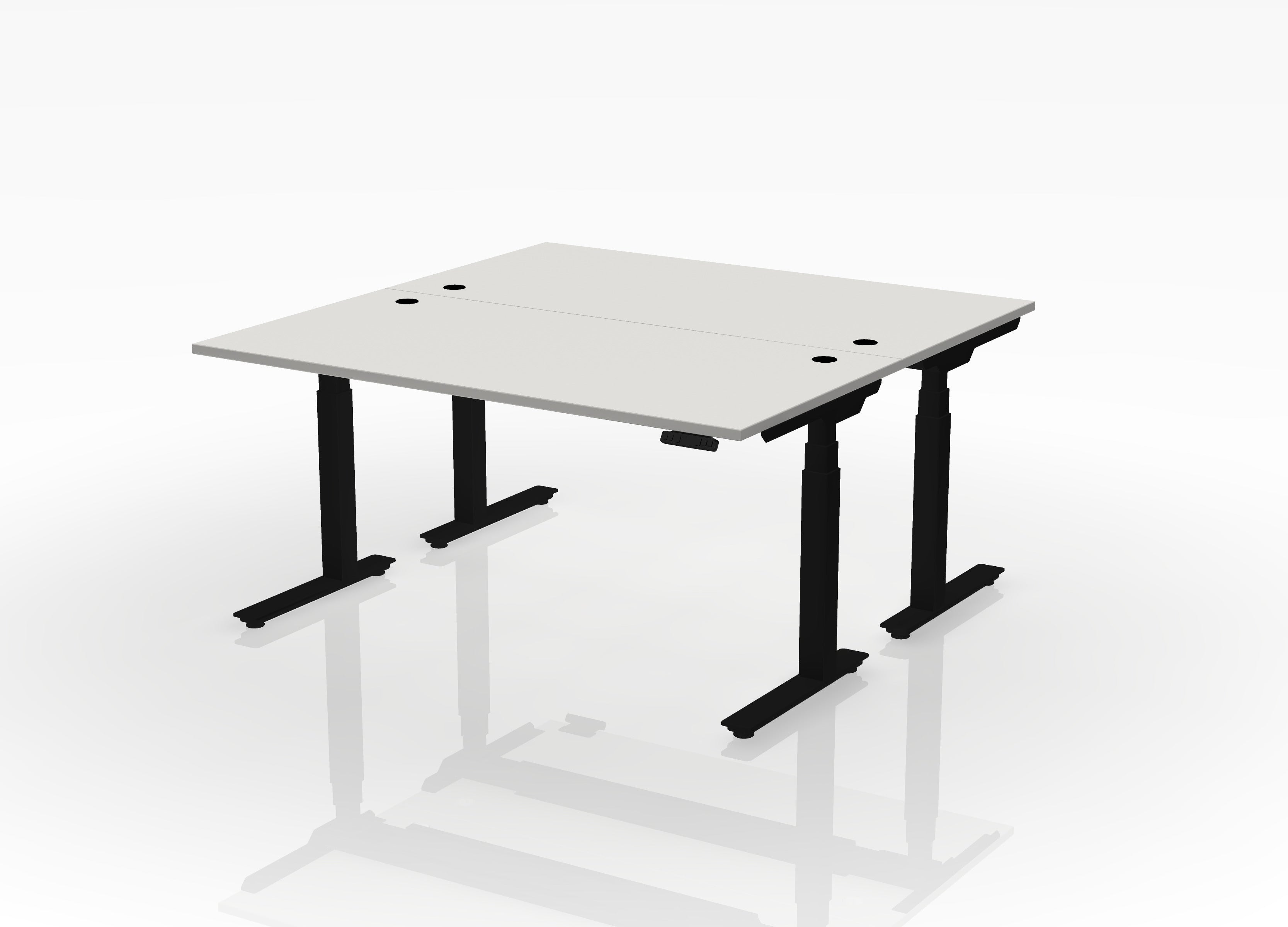 BOOST Workstation Straight (sit to stand) - Pod of 2