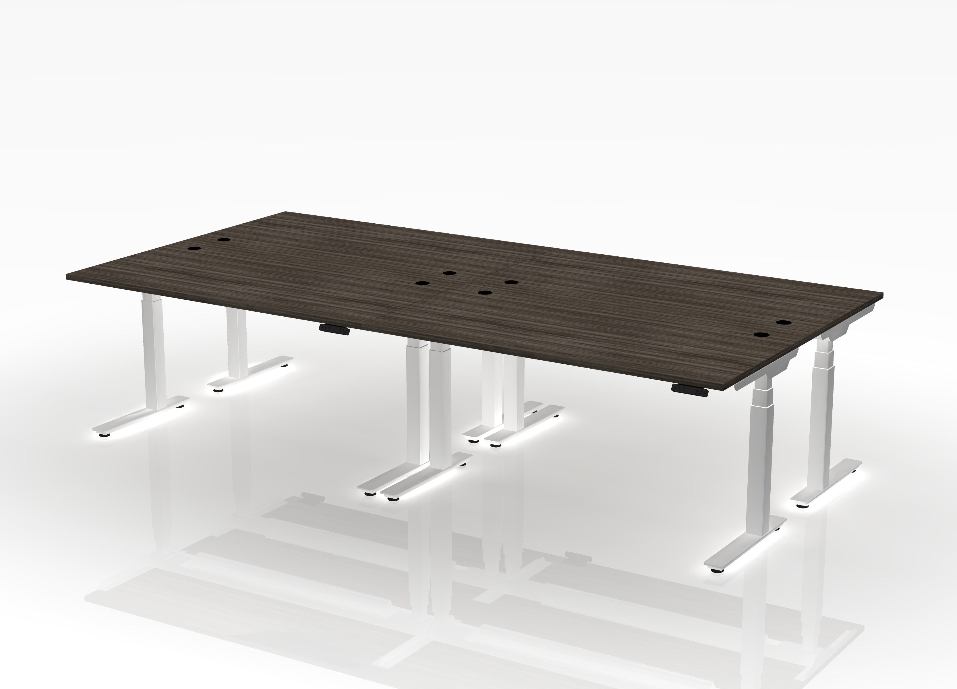 BOOST Workstation Straight (sit to stand) - Pod of 4