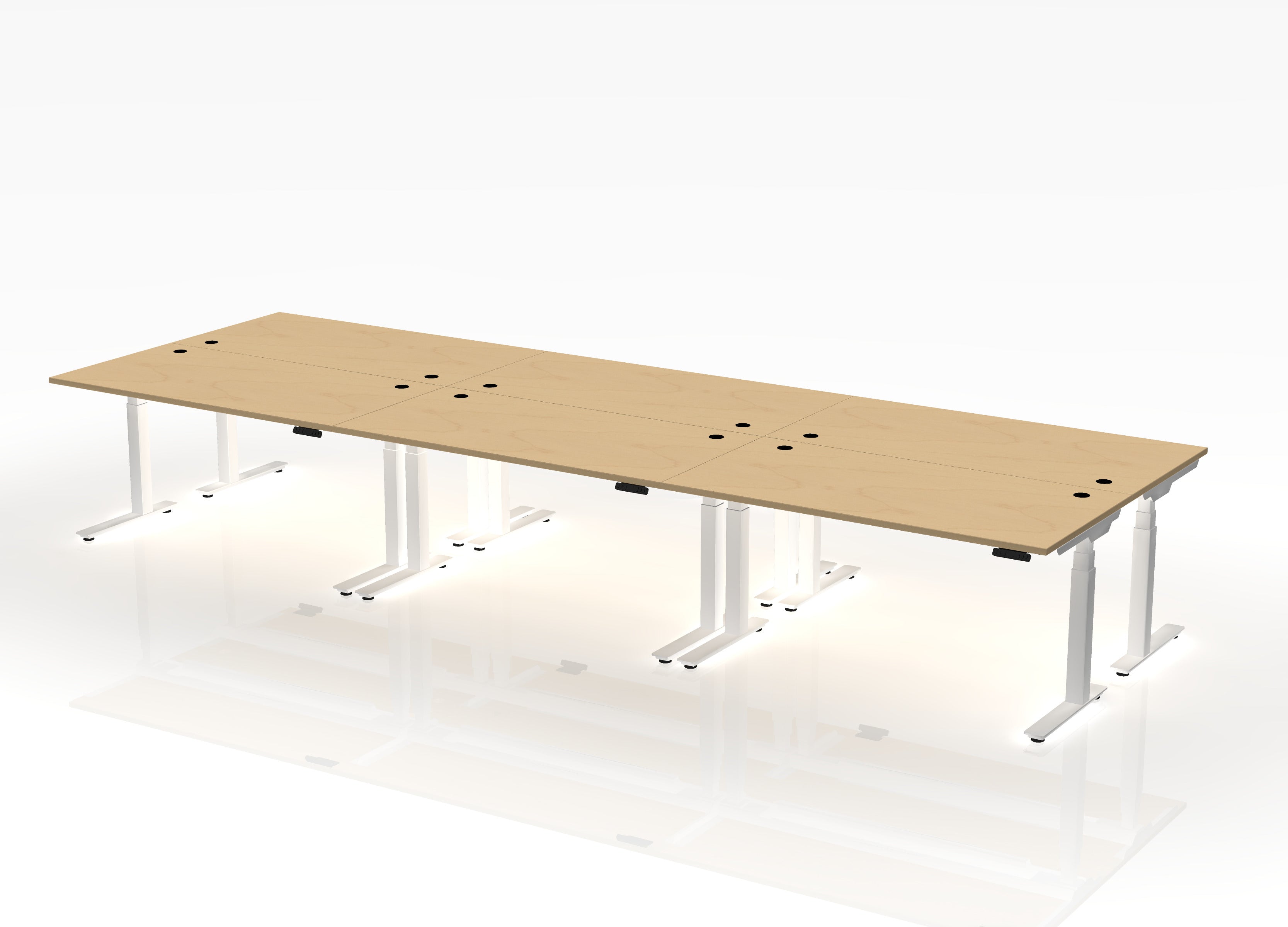 BOOST Workstation Straight (sit to stand) - Pod of 6