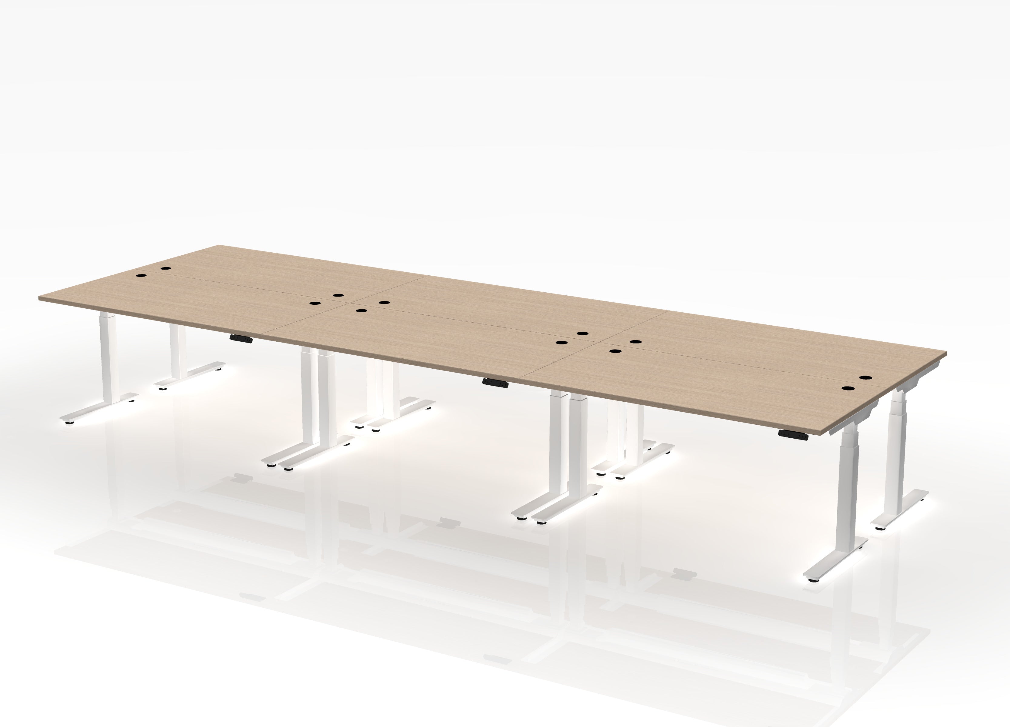 BOOST Workstation Straight (sit to stand) - Pod of 6