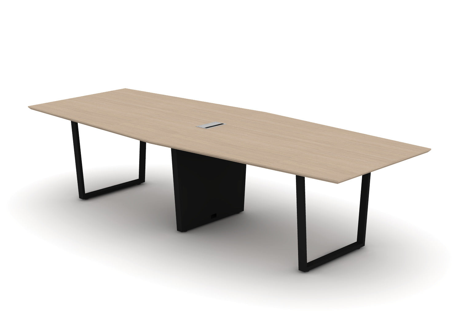 THREE60 Conference Table - Sleigh Leg