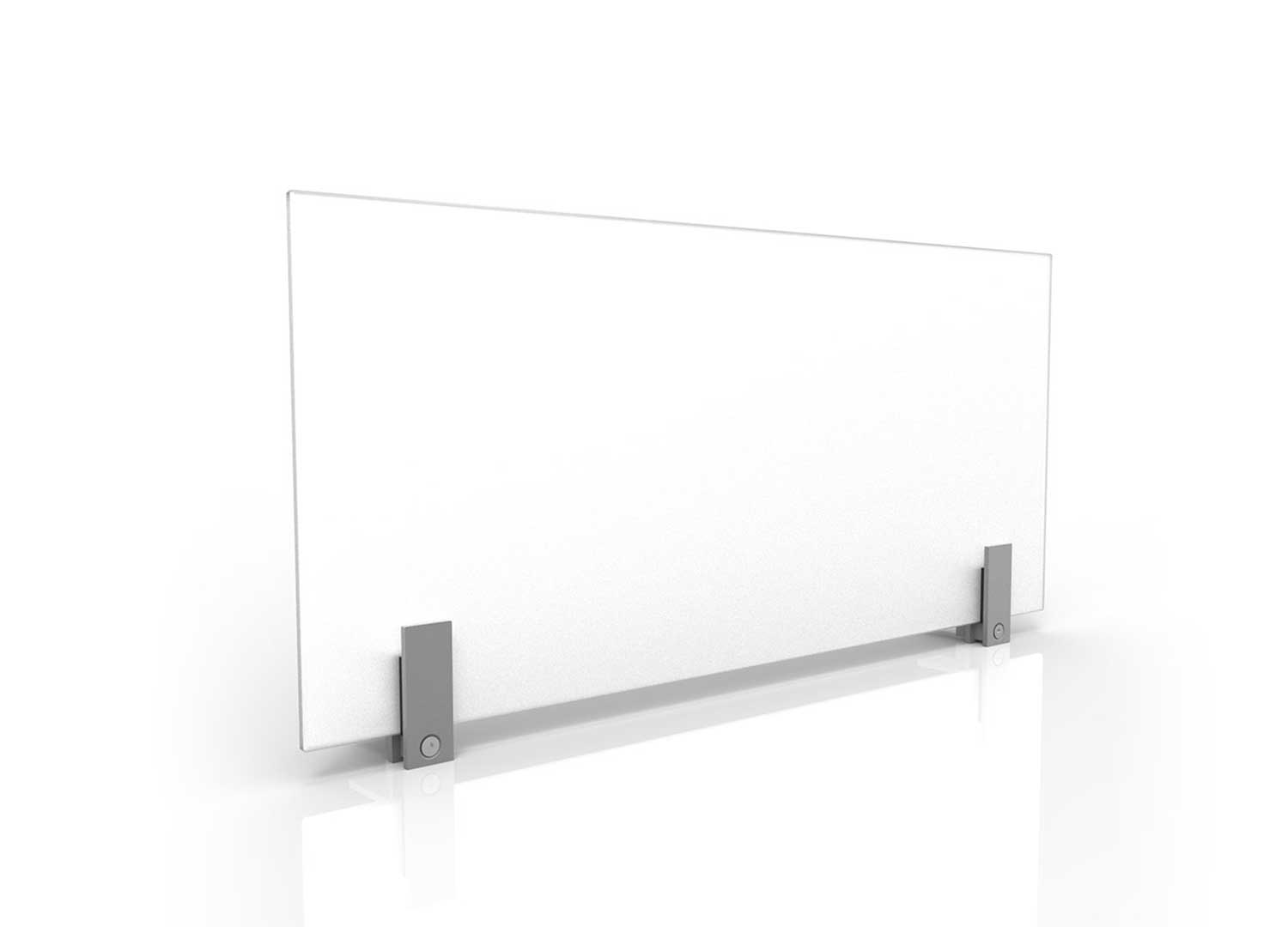 Dry Erase Frosted Glass Dividers - 19" High