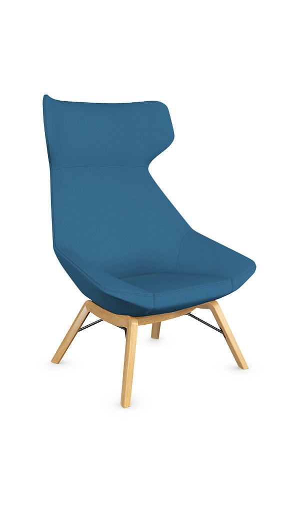 JAX - HIGH-BACK LOUNGE CHAIR