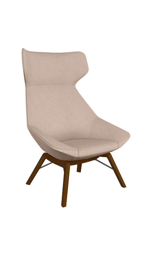 JAX - HIGH-BACK LOUNGE CHAIR
