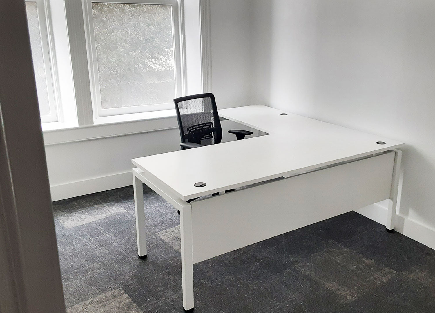 Blade Desk L-Shape - Left Return