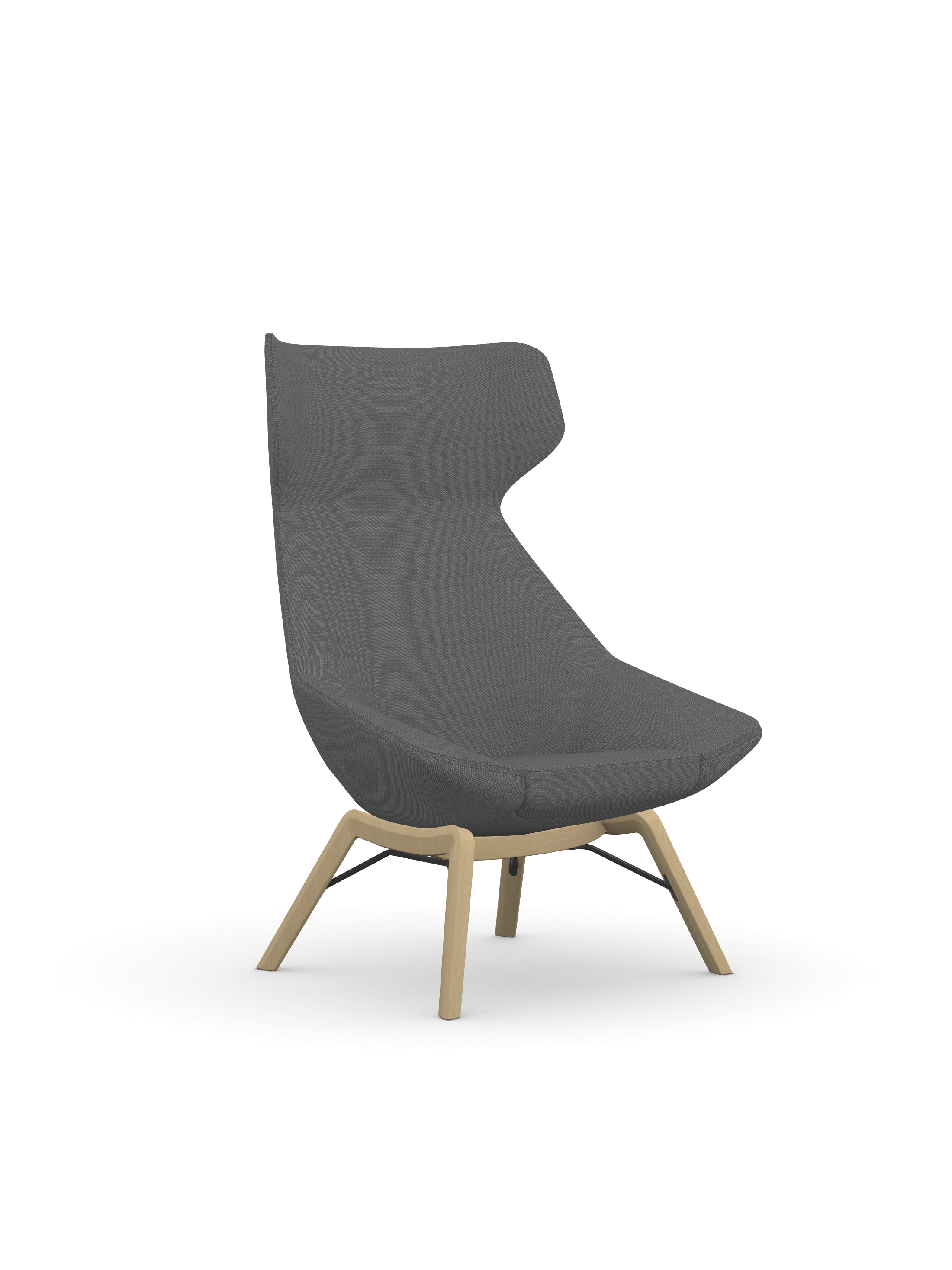 JAX - HIGH-BACK LOUNGE CHAIR