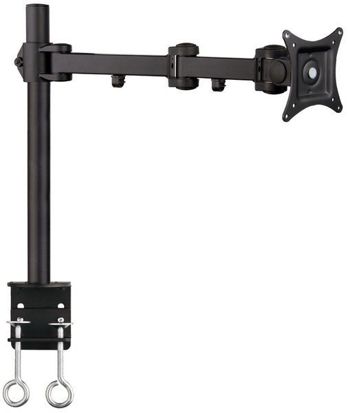 Single LCD Monitor Desk Mount Stand Fully Adjustable/Tilt for 1 Screen upto 27"