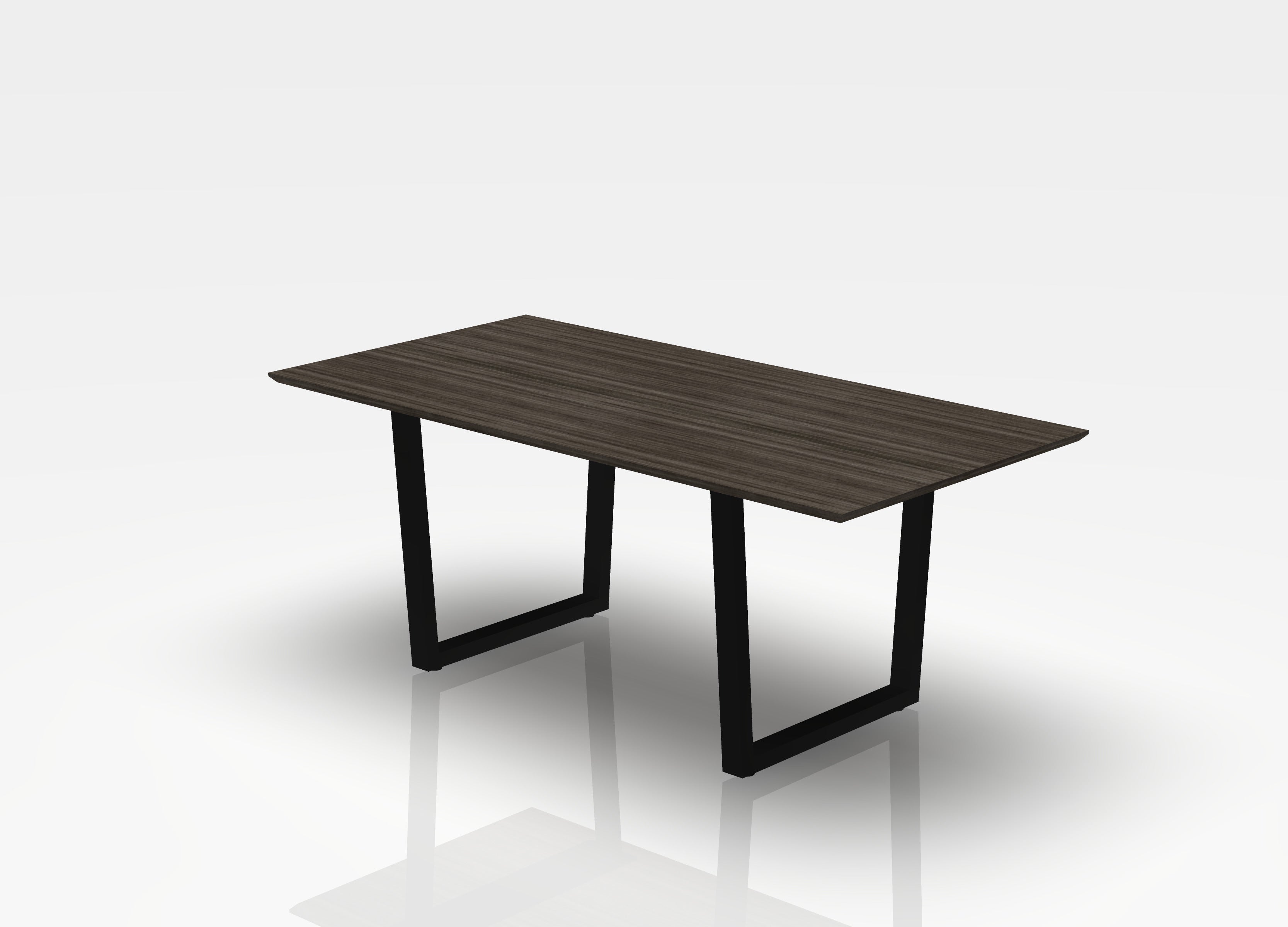 THREE60 Conference Table - Sleigh Leg