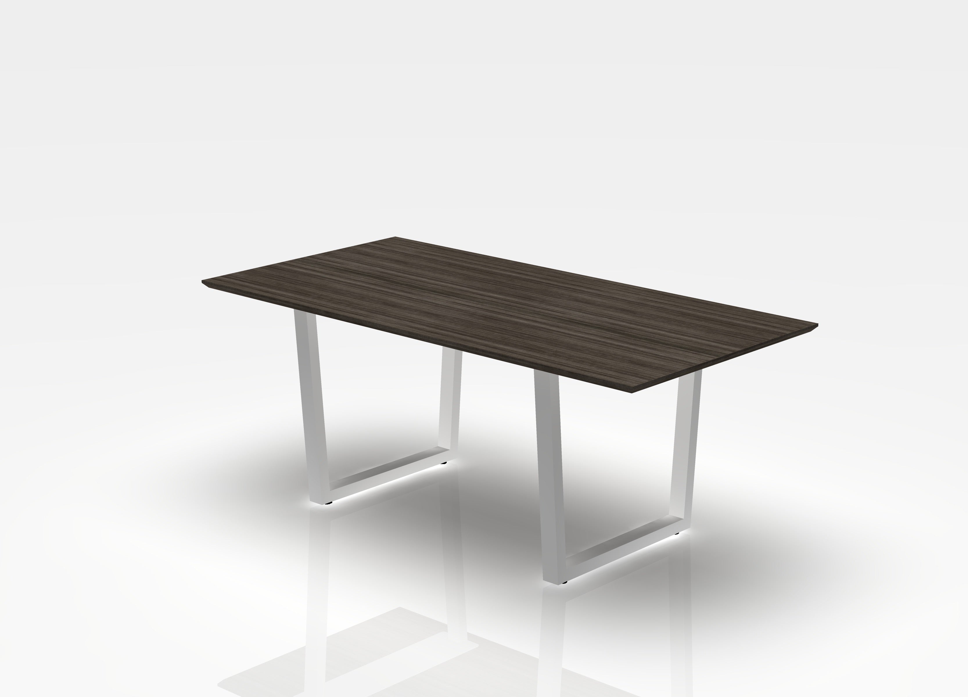 THREE60 Conference Table - Sleigh Leg