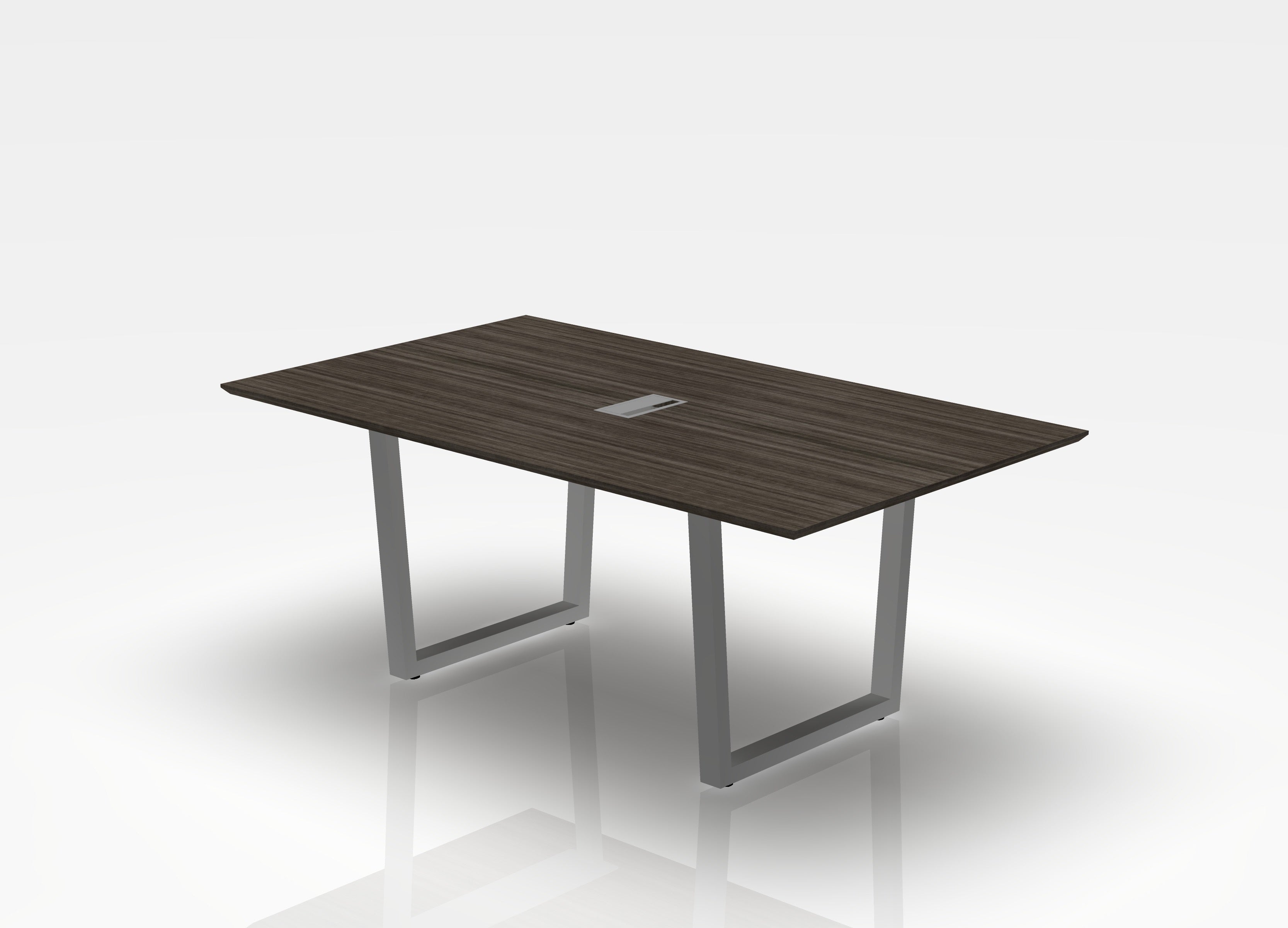 THREE60 Conference Table - Sleigh Leg