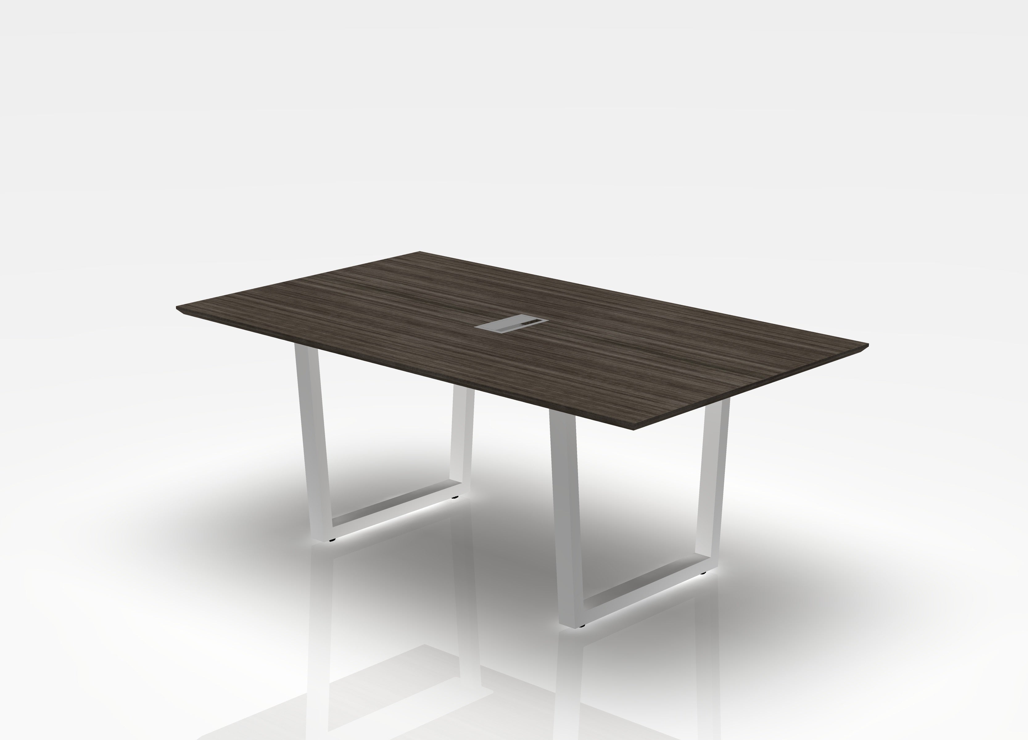 THREE60 Conference Table - Sleigh Leg