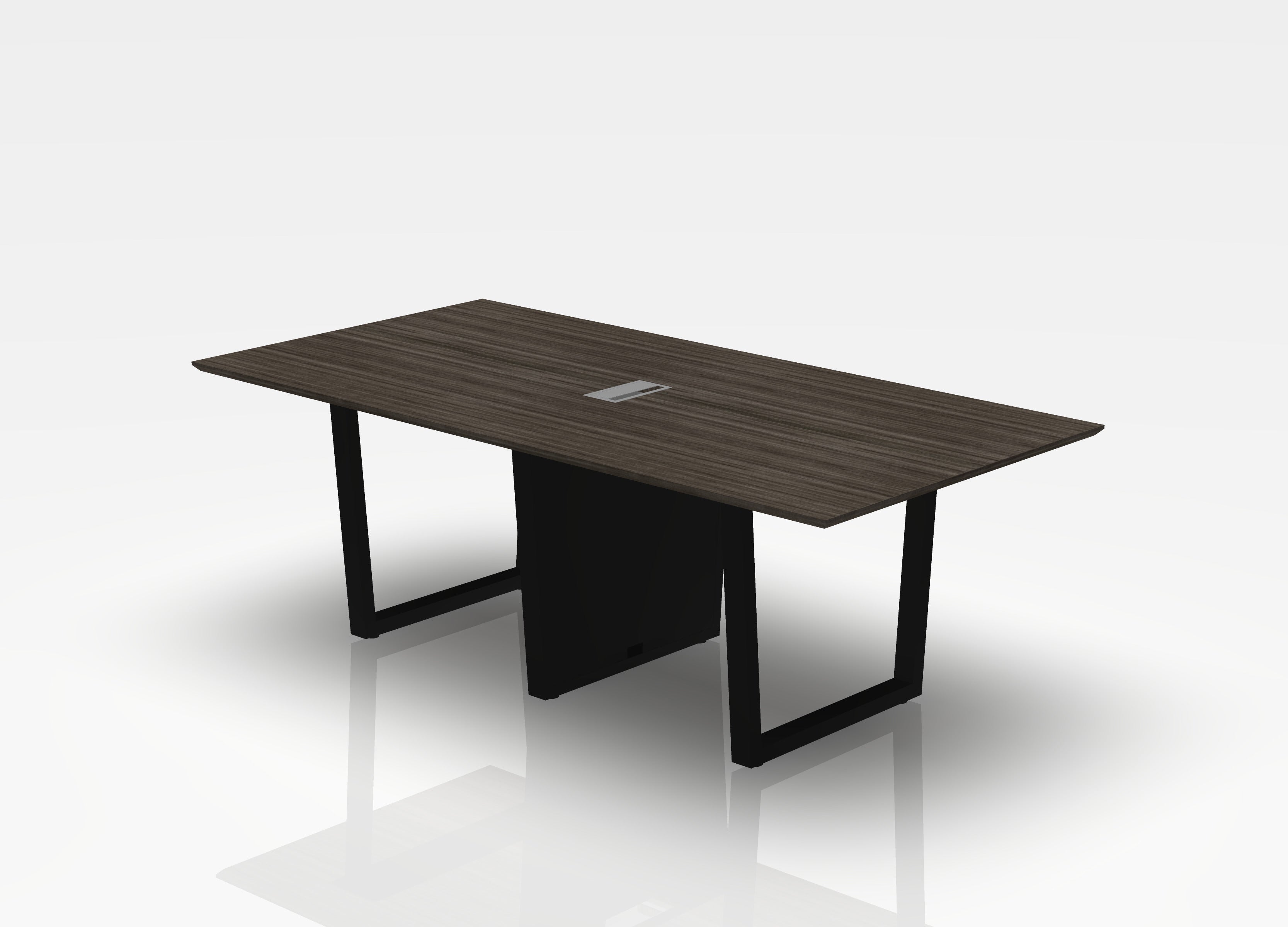 THREE60 Conference Table - Sleigh Leg