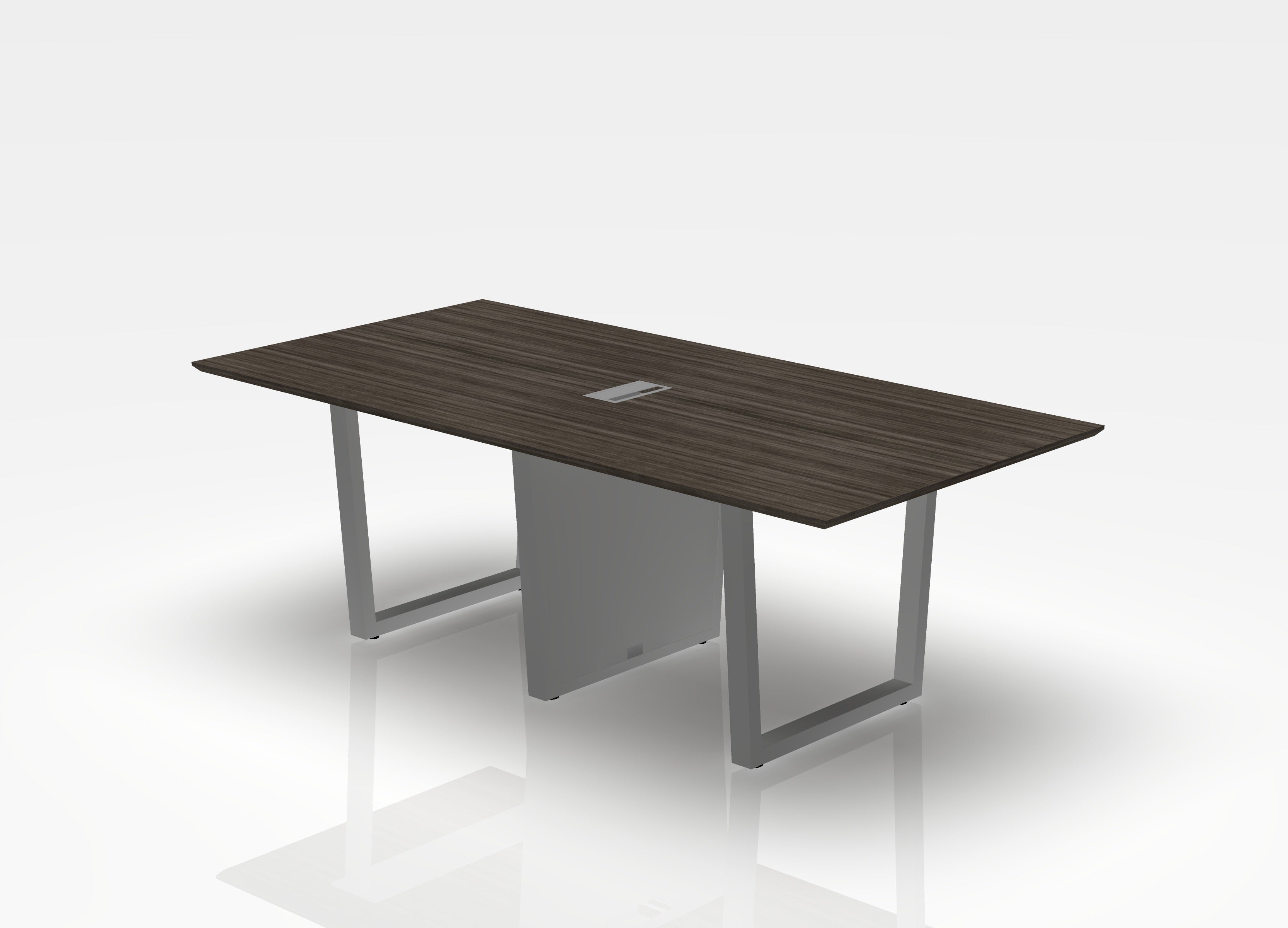 THREE60 Conference Table - Sleigh Leg