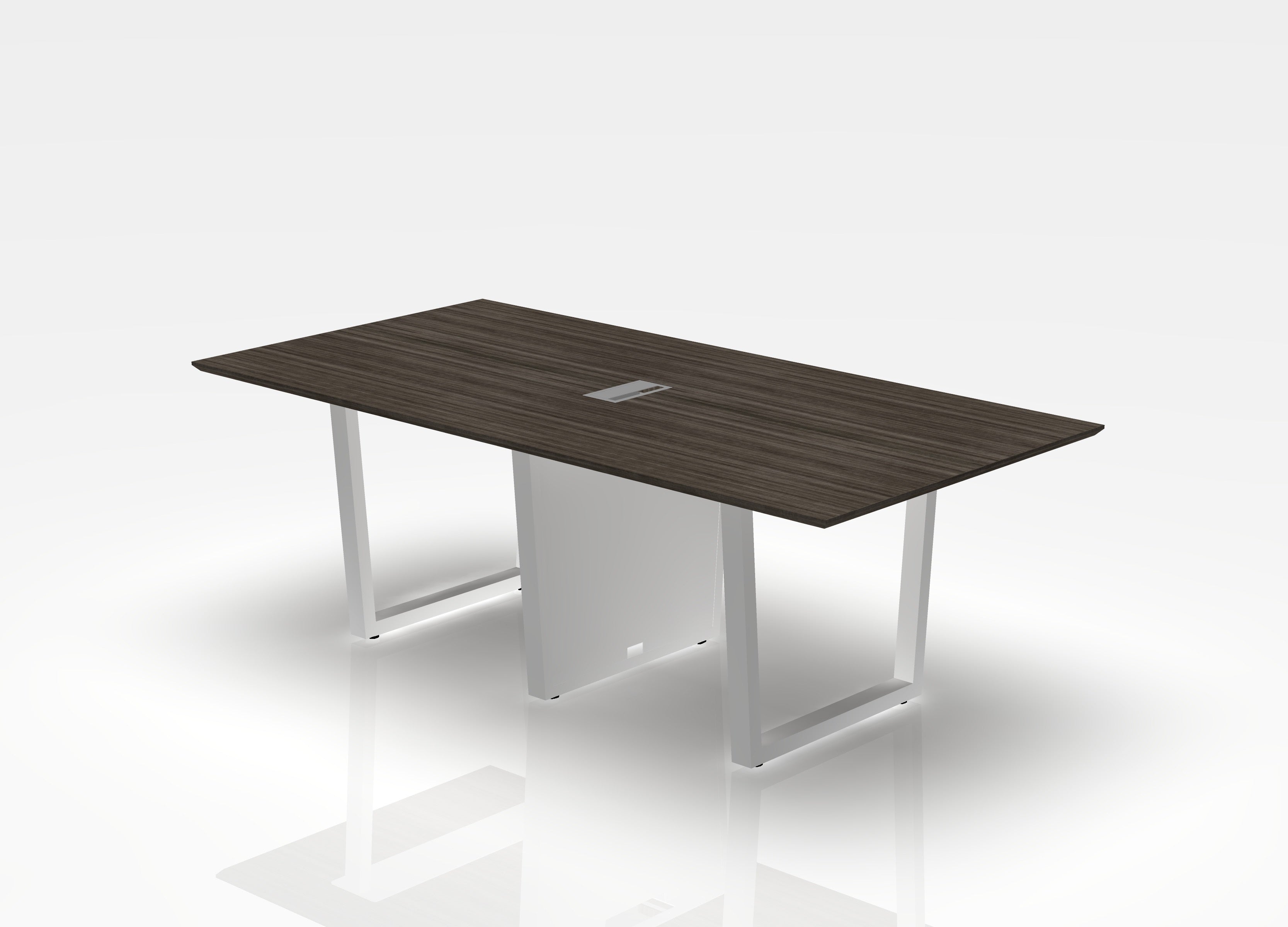 THREE60 Conference Table - Sleigh Leg