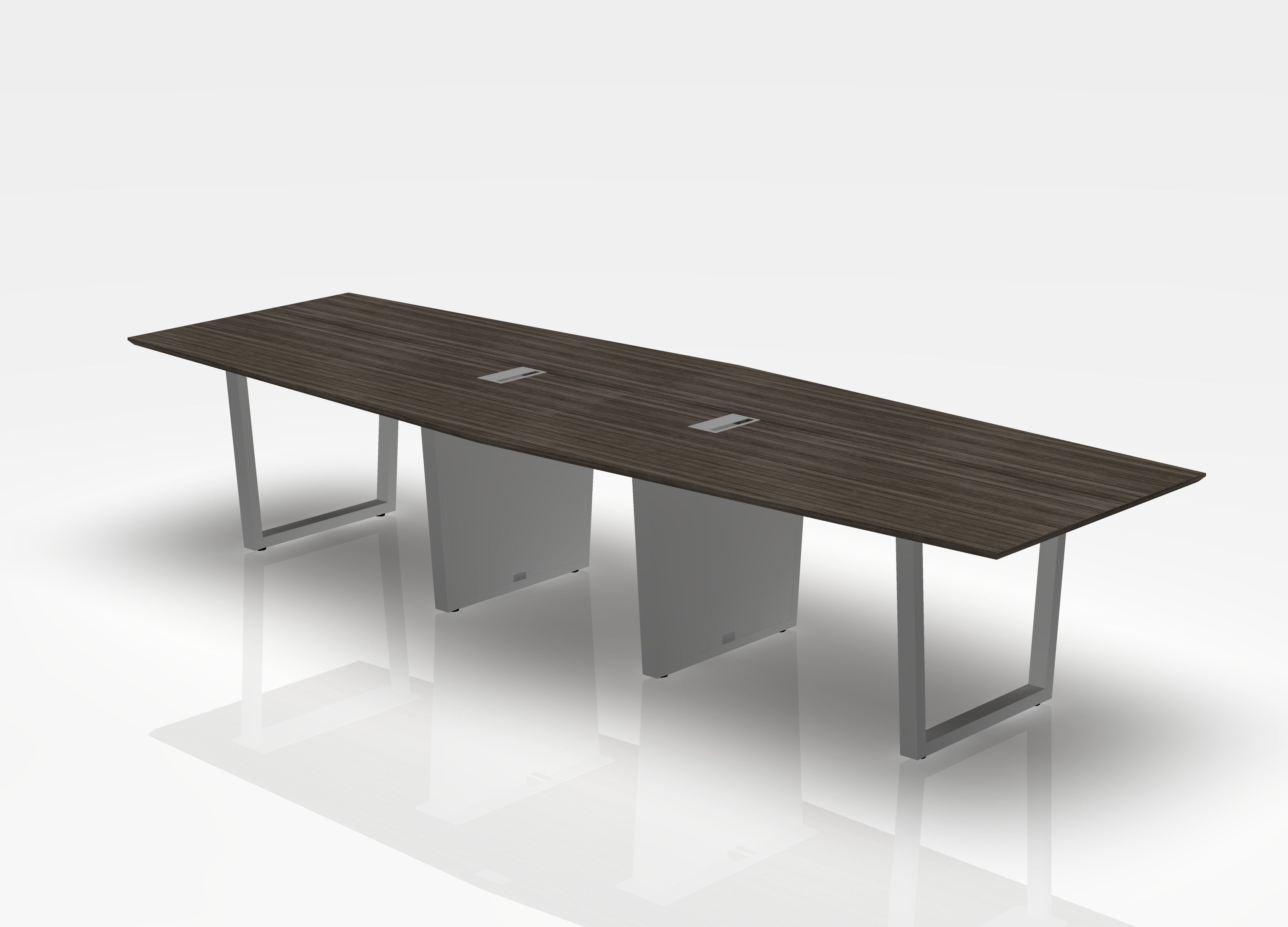 THREE60 Conference Table - Sleigh Leg