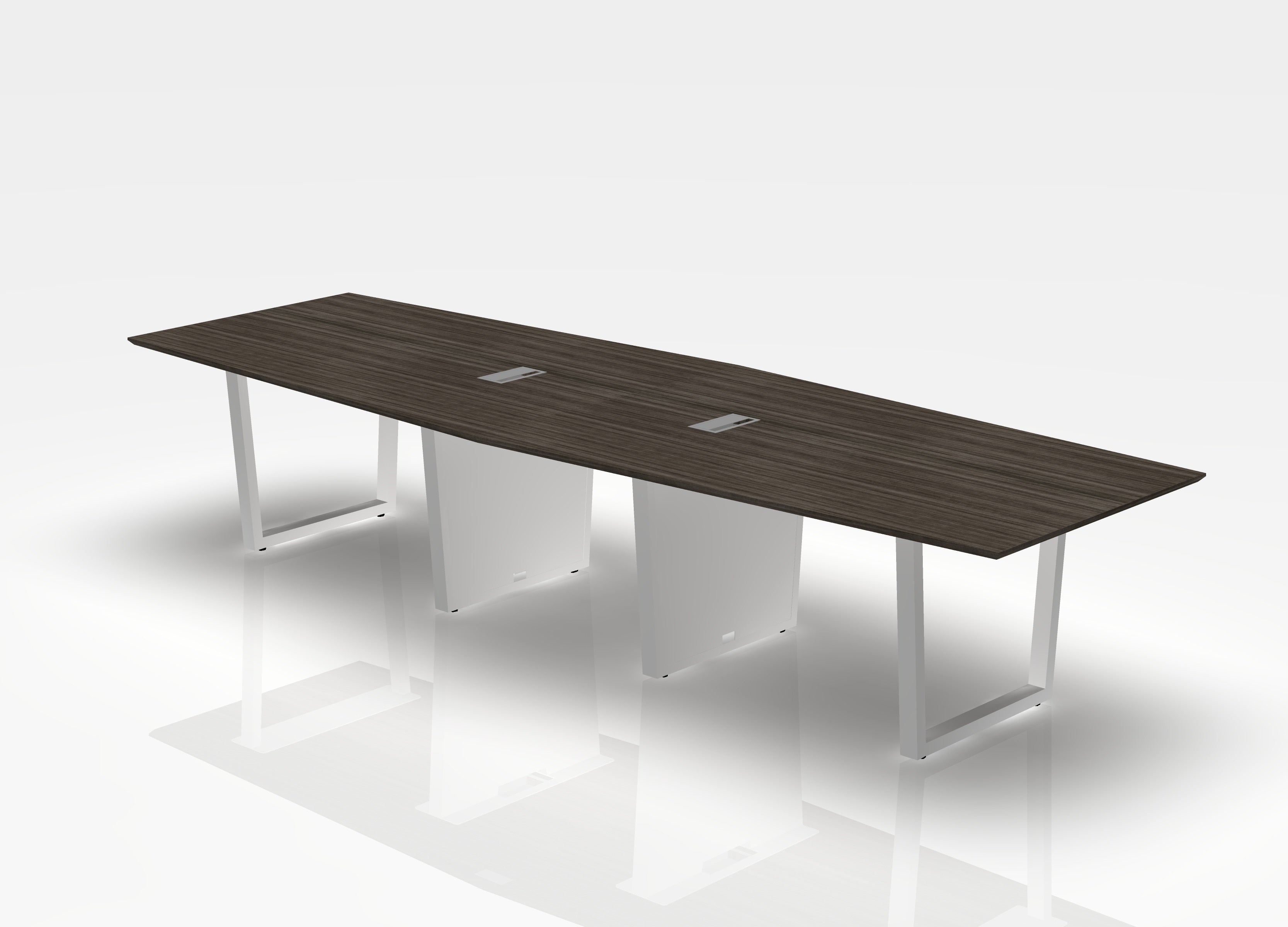 THREE60 Conference Table - Sleigh Leg