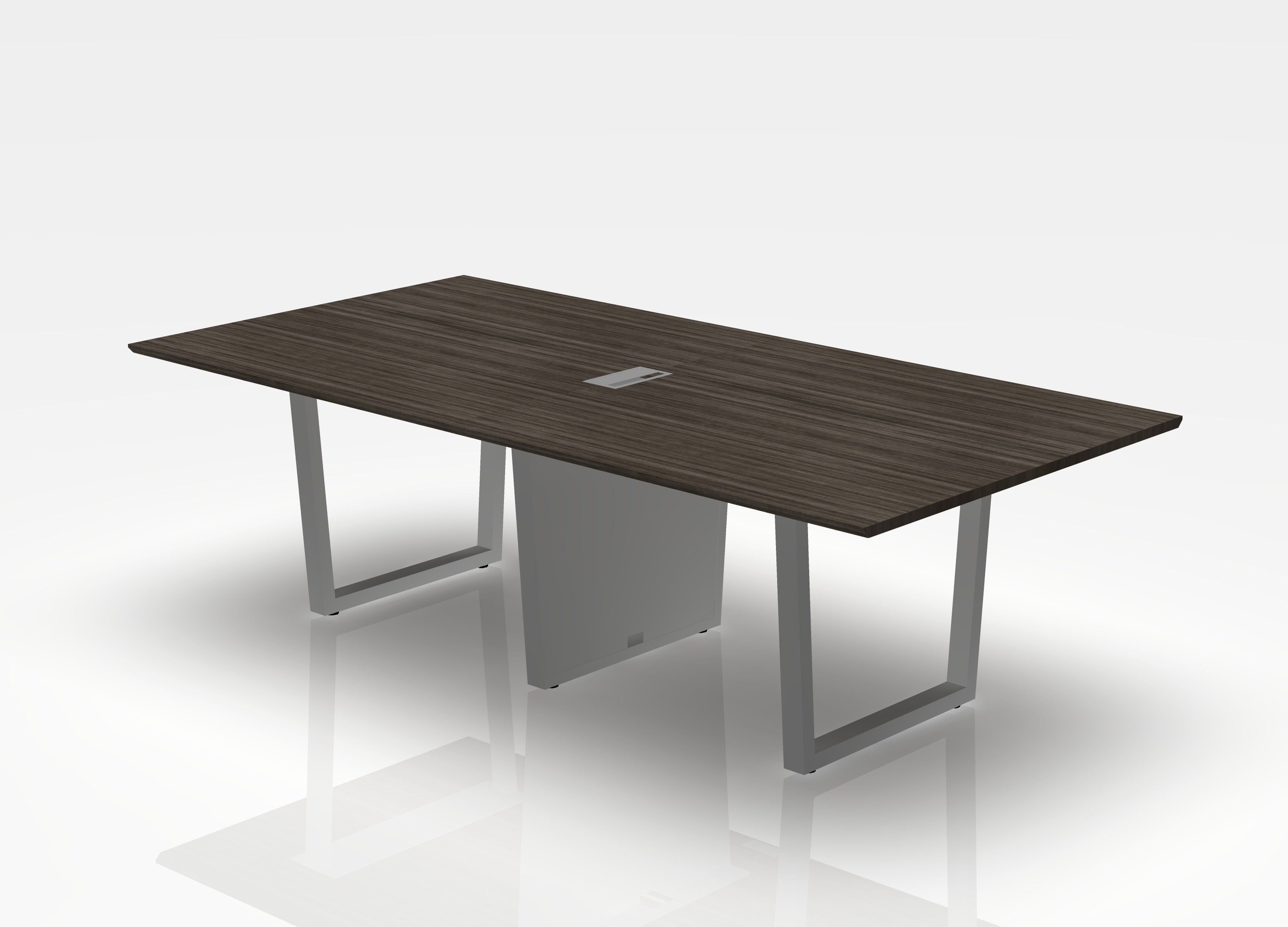 THREE60 Conference Table - Sleigh Leg