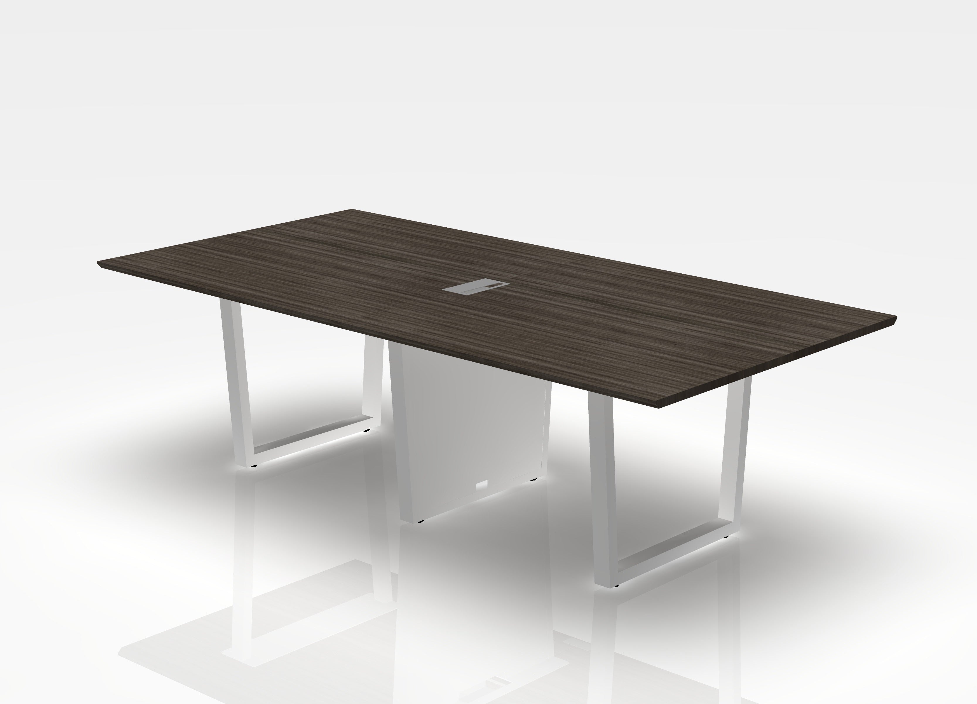 THREE60 Conference Table - Sleigh Leg