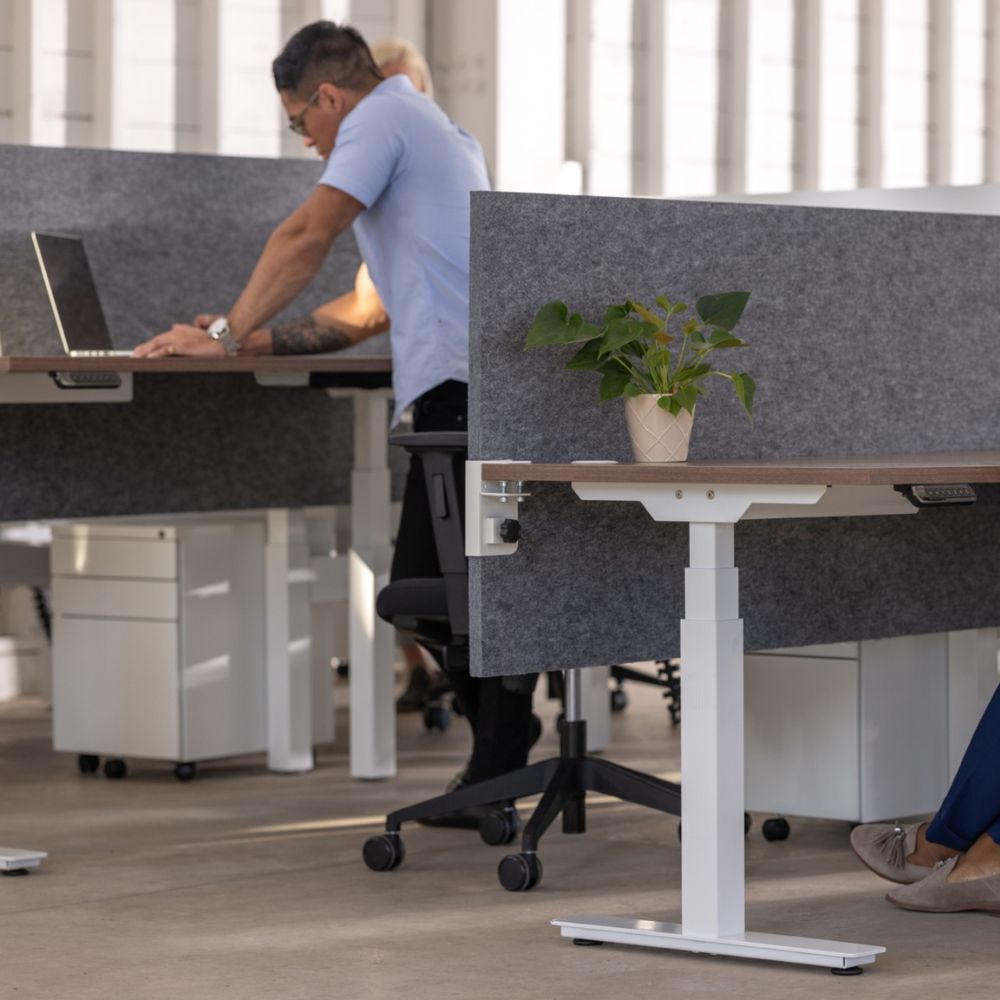 height adjustable office desk
